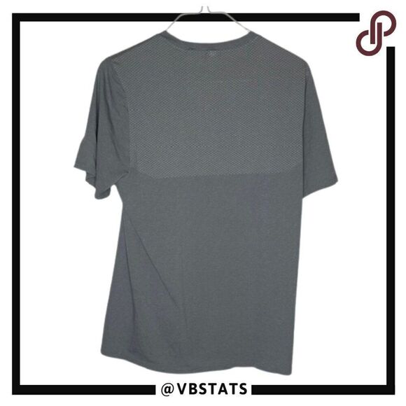 Gymshark Dark Gray / Gray Athleisure Active Wear Men's Top Size Medium - Picture 2 of 4